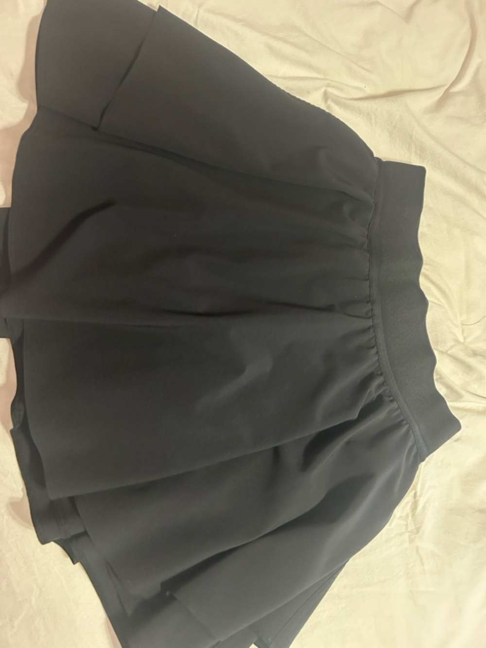 lululemon athletica Black Flared Active Skirt